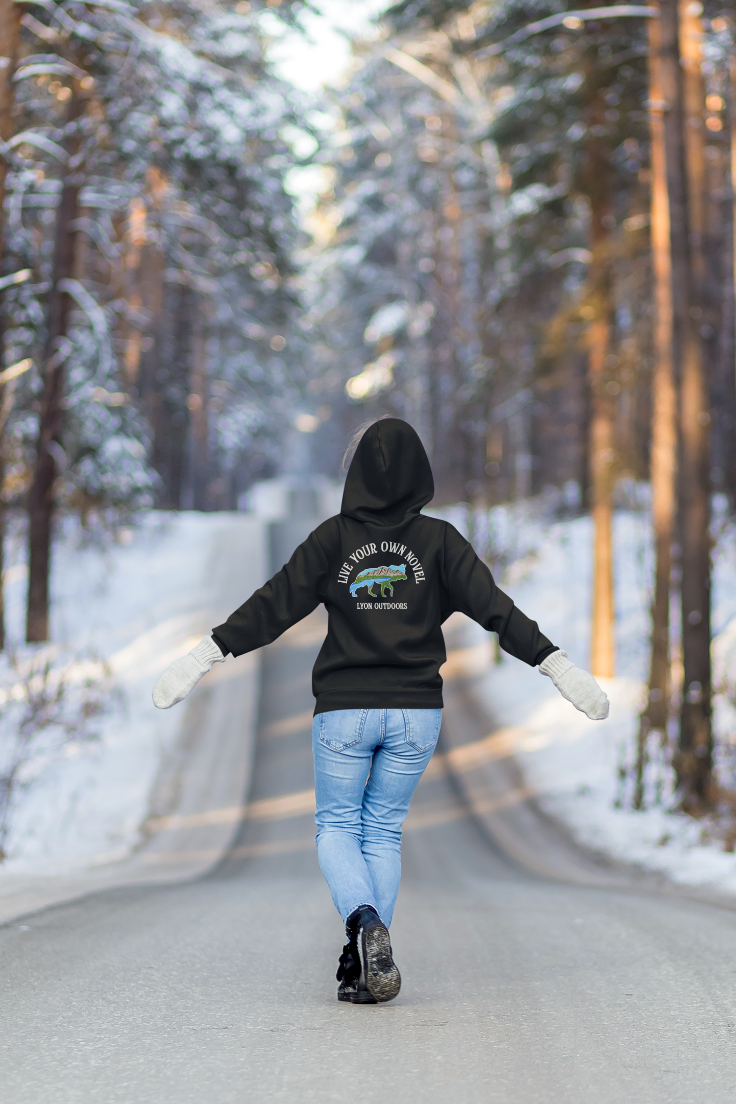 Women's "WOLF" Hoodie