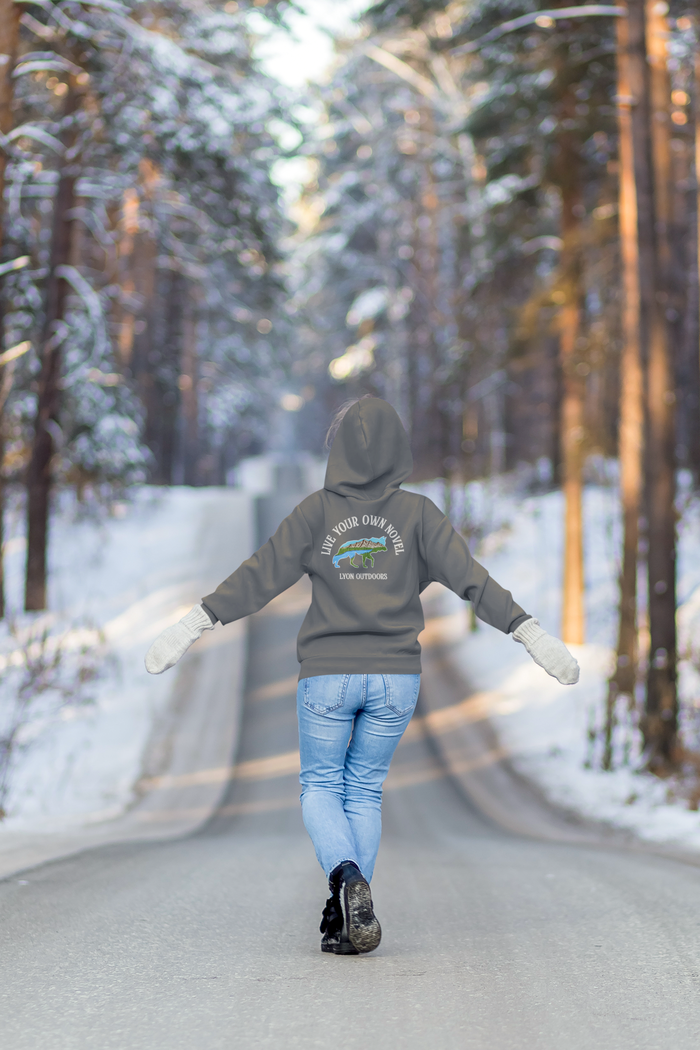 Women's "WOLF" Hoodie
