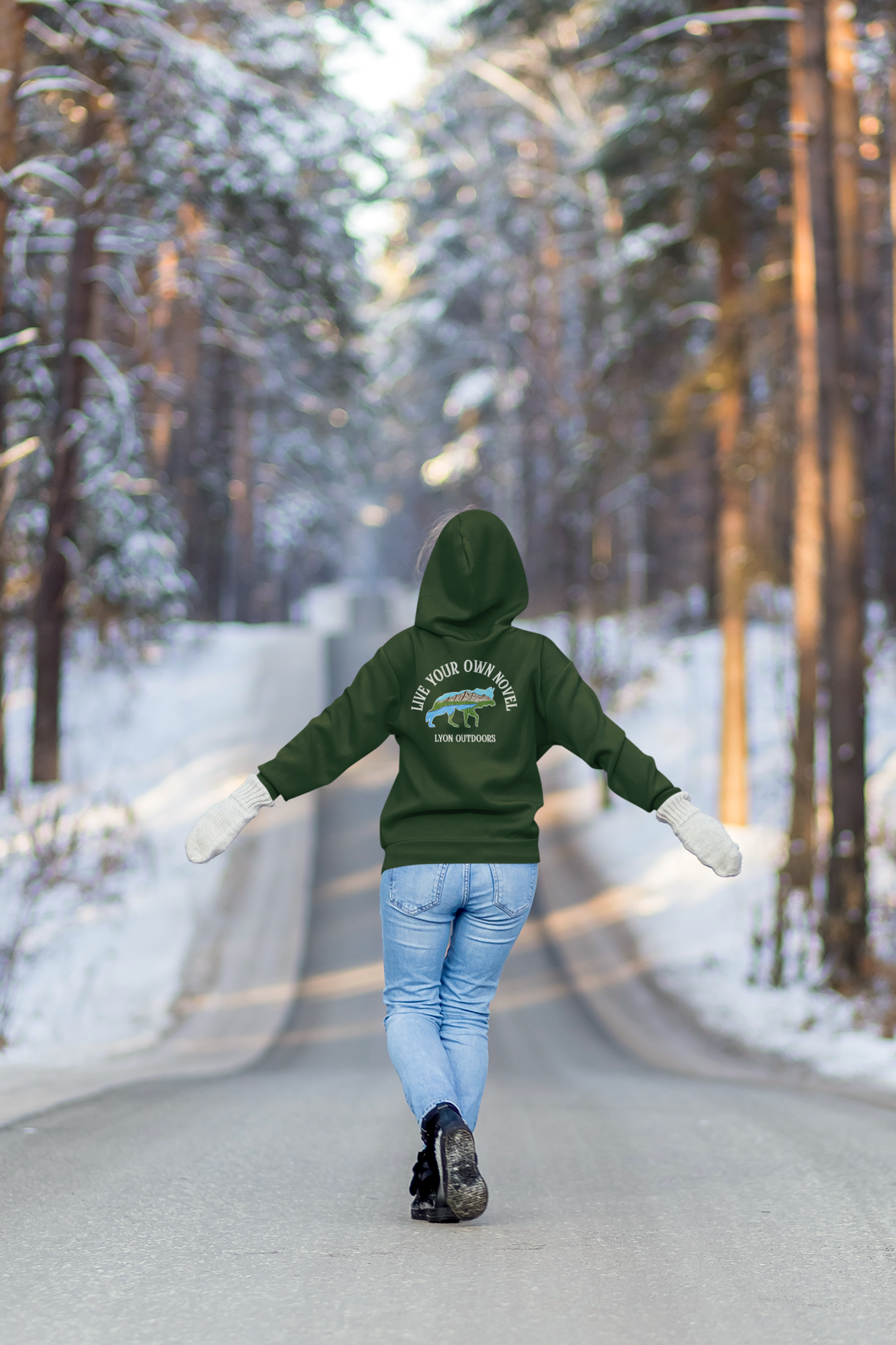 Women's "WOLF" Hoodie