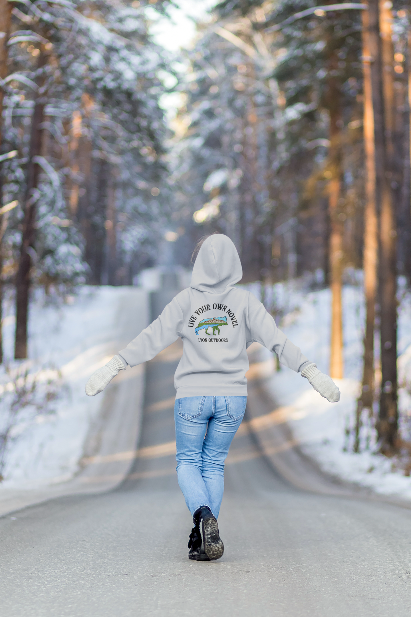 Women's "WOLF" Hoodie