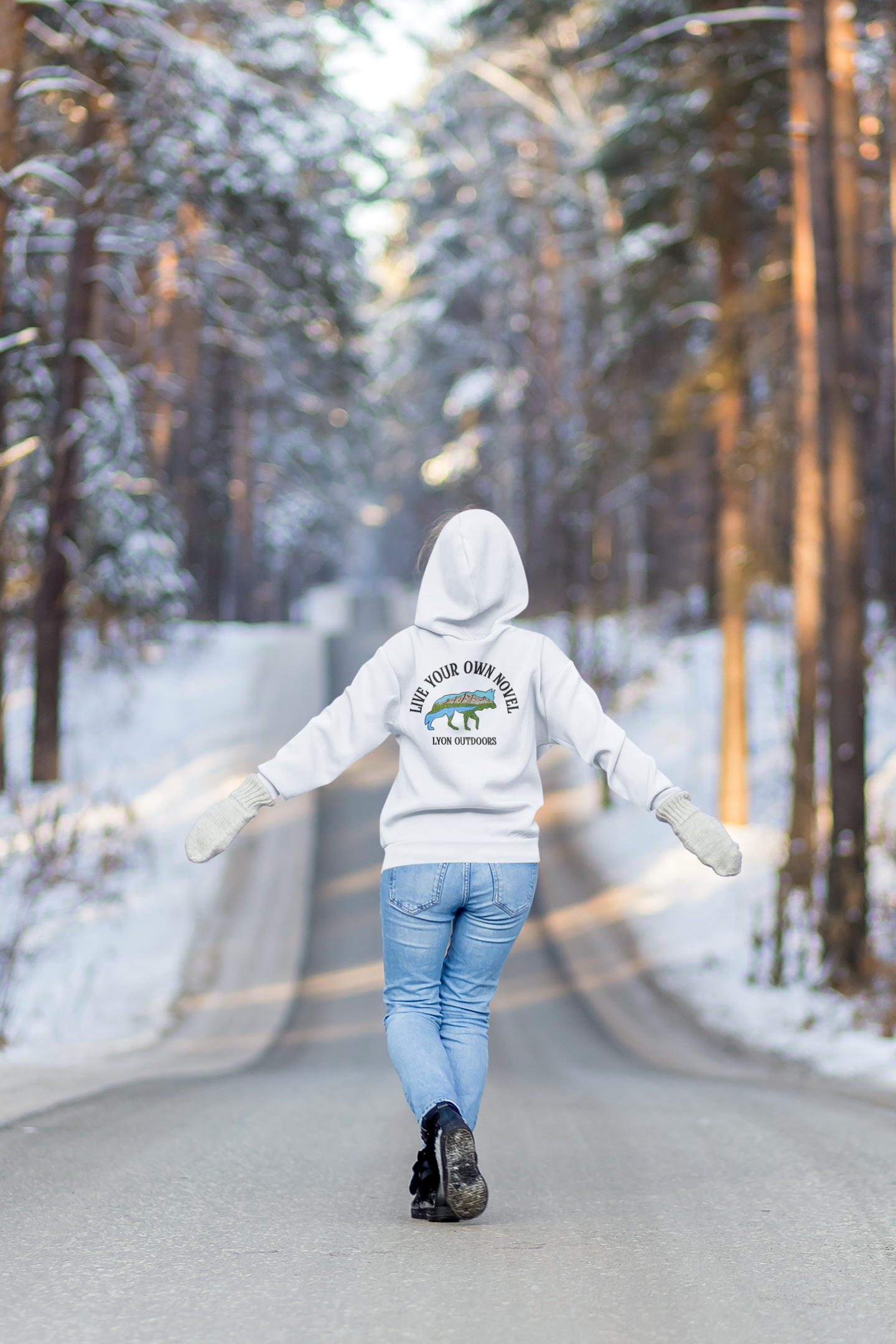 Women's "WOLF" Hoodie