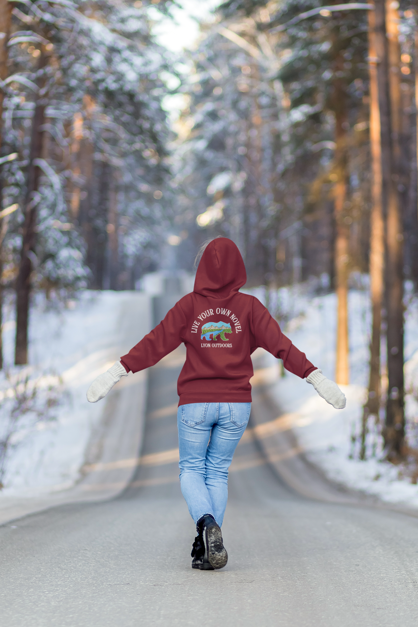 Women's "BEAR" Hoodie